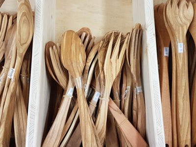 Arts de la table Cuillères et spatules en bois