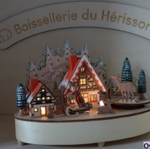Villages de Noël Oval musical