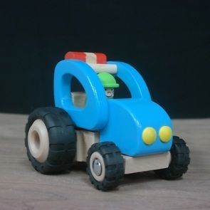 Véhicule Tracteur bleu